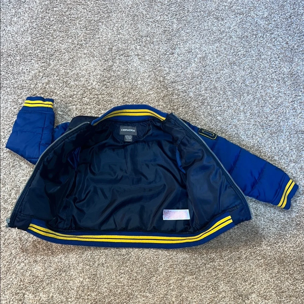 Converse Blue‎ and Black Puffer Jacket